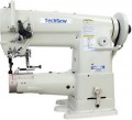 The Techsew 2750 Pro is a high-end industrial sewing machine tailored for professionals working with leather and heavy materials . It combines a cylinder arm for sewing cylindrical items with a compound walking foot for even feeding, and a large bobbin for longer, uninterrupted sewing sessions