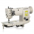 It is designed for heavy-duty sewing where precise stitch alignment is critical, such as on leather, canvas, and upholstery .