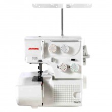 The Janome 8002D is a popular and highly-regarded 3/4 thread serger, celebrated for its straightforward design, ease of use, and ability to produce professional-quality seam finishes. It is frequently recommended for beginners and experienced sewists alike who want a reliable, budget-friendly overlocker for a wide variety of projects