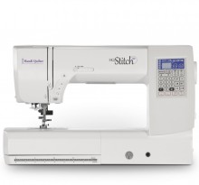 The HQ Stitch 710 is a feature-rich sewing and quilting machine designed for quilters of all skill levels. This particular unit is factory-refurbished, meaning it has been returned to the manufacturer, inspected, repaired if necessary, and tested to be in like-new condition .