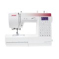 The Janome Sewist 740DC is a highly-regarded, fully computerized sewing machine known for being exceptionally easy to use while offering a robust set of features for sewists of all levels. It is praised for its powerful motor, superior fabric feeding system, and lightweight, portable design, making it ideal for garment sewing, quilting, and home projects