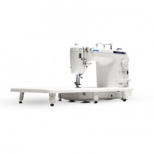 The Juki TL-2010Q is a highly-regarded, high-speed, portable sewing machine designed as a dedicated "workhorse" for straight stitching. It is especially popular among quilters and sewists who work with a variety of fabrics and demand precision, power, and industrial-level features in a home-friendly format