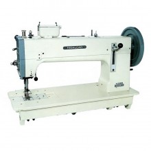 The Highlead GA0688-1 is an industrial sewing machine built for the toughest jobs. It's an extra-heavy duty, flatbed, compound feed machine (often called a "walking foot") designed to sew through multiple layers of thick materials like heavy leather, canvas, webbing, and upholstery