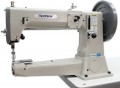 The Highlead GC24618 Series is indeed a post-bed, compound feed machine with a roller (often called a roller presser or roller foot). This combination of features confirms it is designed for very specific heavy-duty applications.