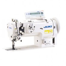 The Juki DNU-1541-7 is a top-of-the-line industrial machine specifically engineered for the most demanding heavy-material applications. It's a single-needle, lockstitch machine featuring a unison-feed (walking foot) system and a large double-capacity hook. As you requested, this information pertains to the complete package that includes the machine head, a dedicated table, and a servo motor .