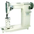 The Highlead GC24018 Series consists of specialized industrial sewing machines designed with a 178mm post bed to facilitate the sewing of three-dimensional and curved items like shoes, bags, and hats
