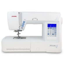 The Janome Skyline S3 is a highly-regarded, feature-rich computerized sewing machine that has earned a loyal following among sewists of all levels . It's celebrated for its exceptional stitch quality, powerful motor, and quiet operation, making it a joy to use for everything from garment construction to intricate quilting .

It's important to note that the ma