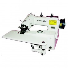 The Consew CM101 is a specialized industrial machine designed for one primary purpose: creating invisible blind hems on garments and upholstery. Unlike standard sewing machines, it uses a single thread to form a chainstitch that is nearly invisible from the right side of the fabric, making it a staple in professional tailoring and high-volume garment finishing