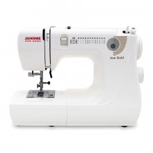 The Janome Jem Gold 660 is a highly-regarded, compact mechanical sewing machine celebrated for its perfect blend of portability and reliable performance. It's an ideal choice for beginners, young sewists, and experienced hobbyists who need a lightweight, take-anywhere "workhorse" for classes, retreats, or small-space sewing