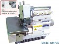 The Consew CM795 is a heavy-duty industrial overlocker (serger) designed for high-speed, high-volume production of garments and other sewn products . It is built to handle a wide range of fabrics with professional-grade seam finishing.