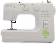 The Baby Lock Zest (model BL15B) is a fundamental, mechanical sewing machine from the Baby Lock "Genuine Collection." It is explicitly designed as an entry-level machine, perfect for beginners, young sewists, and hobbyists who need a straightforward, reliable, and portable device for basic projects and repairs