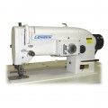It's a single-needle, walking foot, zig-zag lockstitch machine designed for heavy-duty materials like leather, canvas, and synthetics. The "Stitch Type 1A" designation is key—it refers to a 2-step / 1-stitch zig-zag pattern