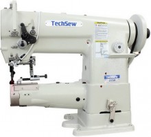 The Techsew 2750 Pro is a high-end industrial sewing machine tailored for professionals working with leather and heavy materials . It combines a cylinder arm for sewing cylindrical items with a compound walking foot for even feeding, and a large bobbin for longer, uninterrupted sewing sessions