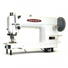 The Consew 205RB-1 is a highly-regarded industrial sewing machine, often described as a true "workhorse" for its robust build and versatility. It is a single-needle, drop-feed machine with a walking foot, designed to handle a wide range of medium to heavy-weight materials with ease and precision