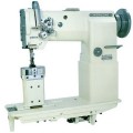 he Highlead GC24608 Series consists of specialized industrial sewing machines designed with a vertical post (cylinder) bed and compound (triple) feed system . This unique configuration makes them ideal for sewing cylindrical, bulky, or three-dimensional items like shoes, bags, and automotive seats where a standard flatbed machine cannot operate effectively