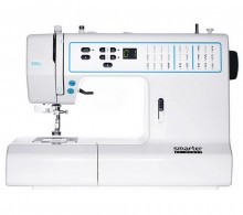 The Pfaff Smarter 260C is a computerized sewing machine positioned as an ideal choice for creative beginners and sewists who want the precision of a computerized machine without complexity. It is part of the "Smarter by PFAFF" series, designed to offer essential electronic features in a user-friendly package