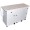 The Sullivans Quilter's Design Table is a versatile, space-saving craft station perfect for quilters and sewists. It features a foldable top with a helpful grid, integrated storage, and lockable casters for easy mobility