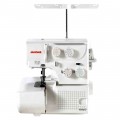 The Janome 8002D is a popular and highly-regarded 3/4 thread serger, celebrated for its straightforward design, ease of use, and ability to produce professional-quality seam finishes. It is frequently recommended for beginners and experienced sewists alike who want a reliable, budget-friendly overlocker for a wide variety of projects