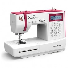 The EverSewn Sparrow 25 is a highly-regarded, feature-packed computerized sewing machine that offers excellent value for a wide range of users, from beginners to experienced sewists . It's known for its robust metal construction, ease of use, and versatility for both garment sewing and quilting