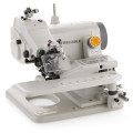 It's a specialized industrial machine designed specifically for creating invisible hems on trousers, skirts, dresses, and other garments .