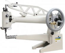 The Techsew 2900L is the long-arm version of the Techsew 2900 series, purpose-built for industrial patching and repair work on large, bulky, or cylindrical items. Its defining feature is an 18-inch cylinder bed, which provides significantly more workspace than the standard 12-inch model.