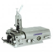 The Consew DCS S4 is a specialized industrial machine designed for skiving, which is the process of cutting a layer of material away from the surface of leather, rubber, or heavy fabrics to reduce its thickness at the edges. This is a crucial step in producing smooth, flat, and professional-looking seams in products like belts, bags, holsters, and shoes .