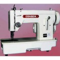 The Consew CP206RL is a popular portable industrial sewing machine, designed to bring heavy-duty walking foot capabilities to smaller workshops, studios, or for on-location work. It's a single-needle lockstitch machine perfect for upholstery, leather, canvas, and other thick materials