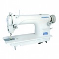 This is a high-speed, single-needle lockstitch machine designed for efficient sewing on light to medium-weight materials .