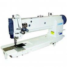 The Consew Premier 2339RBL-18 is a heavy-duty industrial machine designed for high-strength seams on large items. It combines a double-needle design with an 18-inch long arm, making it ideal for stitching thick materials like upholstery, heavy canvas, or multiple denim layers
