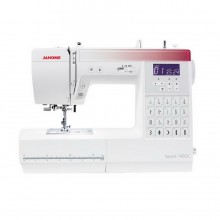 The Janome Sewist 740DC is a highly-regarded, fully computerized sewing machine known for being exceptionally easy to use while offering a robust set of features for sewists of all levels. It is praised for its powerful motor, superior fabric feeding system, and lightweight, portable design, making it ideal for garment sewing, quilting, and home projects