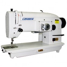 the Consew 199R-1A-1, which appears to be the modern equivalent of the machine you're asking about. It is a single-needle industrial machine that performs both straight and zigzag lockstitches, matching your description of a "Stitch Type 1A" machine .