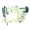 The Highlead GC0398-1D is an industrial heavy-duty lockstitch sewing machine, specifically designed for sewing thick, heavy, and challenging materials. Unlike the home sewing machines we've discussed, this is a professional-grade piece of equipment built for high-volume and demanding tasks in industrial settings