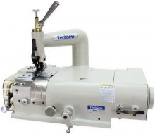 This is the version of the Techsew SK-4 leather skiving machine that comes equipped with a built-in vacuum suction device, which experienced users strongly recommend.