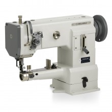 The instruction manual includes several important safety guidelines :

Maintain at least 1m clearance around the machine

Never reach into the needle area during operation

Don't leave objects on the table or needle plate

Always wait for the motor to stop before leaving

Never operate without the thread take-up cover, finger guard, or belt cover in place