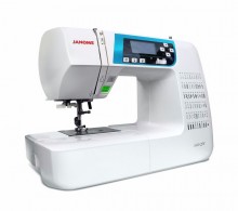 The Janome 3160QDC (often called the "Blue Face" because of its distinctive LCD screen) is a popular and highly-regarded computerized sewing machine that's especially well-suited for quilters . It's known for being lightweight yet packed with features typically found on more expensive models