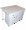 The Sullivans Quilter's Design Table is a versatile, space-saving craft station perfect for quilters and sewists. It features a foldable top with a helpful grid, integrated storage, and lockable casters for easy mobility