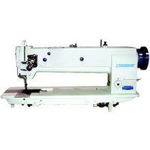 This "triple feed" system—where the needle, presser foot, and feed dog all move together—ensures that multiple layers of heavy, slippery, or thick materials feed evenly without shifting. This is essential for preventing puckered seams on leather, vinyl, and canvas .